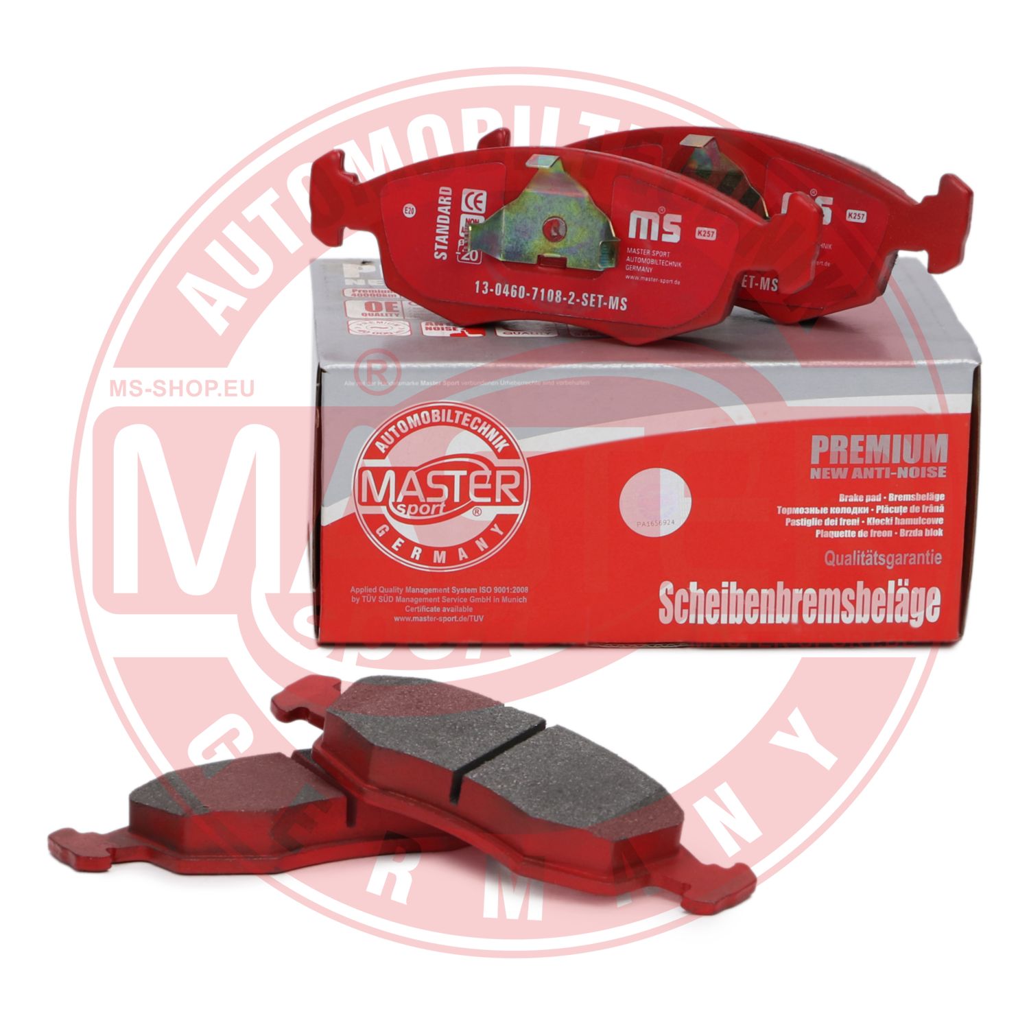 Placute frana MASTERSPORT GERMANY 13046071082-SET-MS